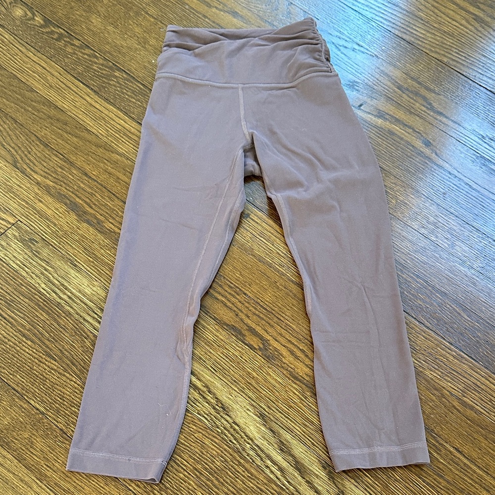 lululemon athletica Align High-Rise 21” Crop Twist Waist Violet Verbena